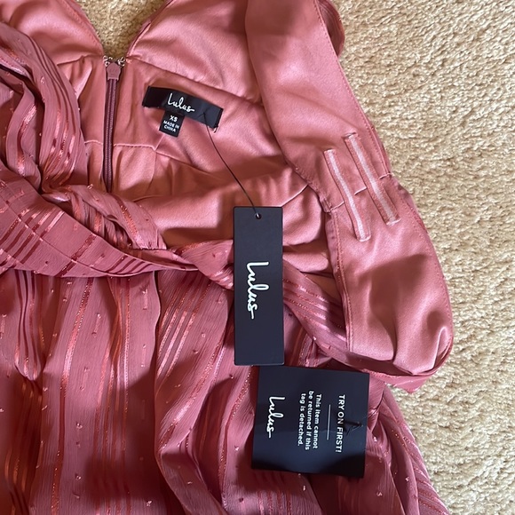 Lulus - Pink mini dress *NWT* - Picture 4 of 9